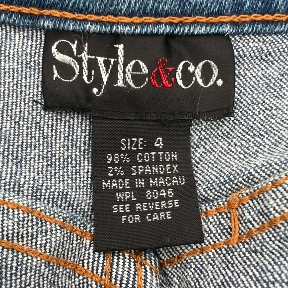 Style & Co Crop Jeans Size 4 Women’s - Picture 2 of 4